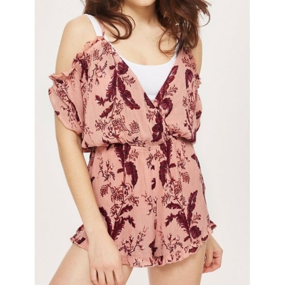 TopShop cold shoulder romper